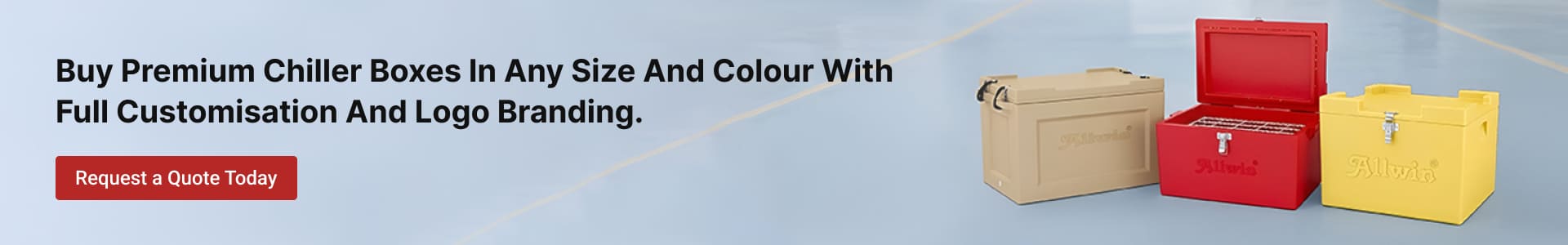 Buy Chiller Boxes in Any Size and Colour with Customisation